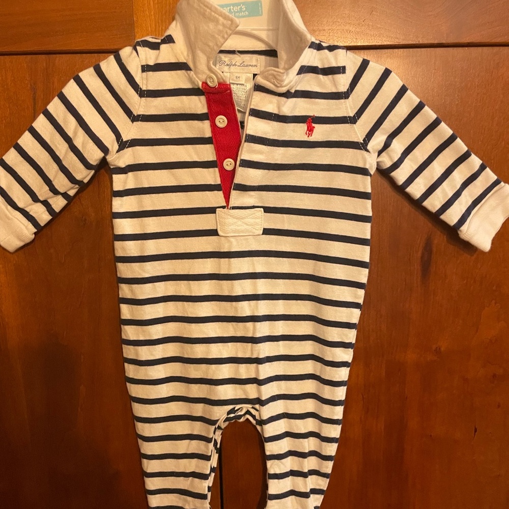 Ralph Lauren striped one piece